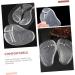 NOLITOY 3 Pairs Forefoot Slipper Pad - High Heel Liner Inserts & Grip Pads | Clear Toe Protectors & Gel Pads for Sandals & High Heels - Comfortable & Practical Shoe Protectors - Buy Online on GoSupps.com