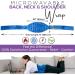 Microwavable Heating Pad for Lower Back, Neck, and Shoulders - Flaxseed Rice Hot Bag (Blue) - Buy Online on GoSupps.com