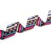 Mercano Adjustable Dog Collar - Soft Nylon Comfort & Robust Ethnic Pink Pattern for Small & Medium Dogs | Perfect for Puppies & Cats - Buy Online on GoSupps.com
