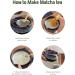 Ensemble de japonais | Kit de c r monie pour faire du - Ustensiles de c r monie de th pour amateurs de bien- tre amateurs de maison baristas pr paration de m ditation Le Four Devient Bleu et Violet - Buy Online on GoSupps.com