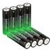 Button Top 3.7V 18650 Rechargeable Battery 9900mAh High Capacity 3.7 Volt Rechargeable Battery 18650 for Headlamp Flashlight 240729 (Button Top 8 Pack) 8 Pack Button Top