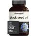 Advanced Unrefined Black Seed Oil, 1000mg Per Serving, 250 Softgels, Cold-Pressed Nigella Sativa, Immune System Booster, Colorless and Odorless, Premium Black Seed Oil Capsules Liquid, Non-GMO