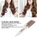 Three Barrel Curling Iron Wand Hair Waver Hair Curling Iron Adjustable Temperature Gold Large Triple Barrels Curling Iron Wand for Home Hair Salon (US Plug) - Buy Online on GoSupps.com