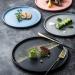 Serving Plates Frosted Dining Plate Round Home Kitchen Restaurant Cafe Dining Plate Dessert Plate Dining Plate Steak Plate Ceramic Simple Flat Plate for Appetizer Dinner and Desserts (Color : 005 Medium 005 - Buy Online on GoSupps.com