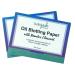 Oil Blotting Paper Sheets  Instantly Absorbs Excess Oil and Shine from Face without Smudging Makeup  Large size, 200 Tissues  (charcoal)