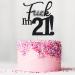 VIKY 21st Birthday Cake Topper - Glittery Decoration for Young Girls' Birthday Parties - Buy Online on GoSupps.com