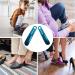Simplecool Portable Plastic Shoe Horn - Durable Spoon Design for Men, Women, Seniors & Kids - Blue/7.5 - Buy Online on GoSupps.com