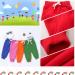 CuteOn Unisex Kids Red Elastic Waist Cotton Warm Trousers | 1-5 Years - Buy Online on GoSupps.com