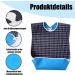 Adult Waterproof Bibs - Washable Slopes with Collecting Shell for Men Women Seniors & Disabled - Protect Clothing - Buy Online on GoSupps.com