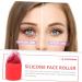 Buy Balacoo Silicone Ice Face Roller & Eye Massager - Ice Roller Holder & Molds for Radiant Skin - Beauty Facial Massager 11x5.5 CM Red - International Shipping Available - Buy Online on GoSupps.com