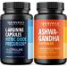 HAVASU NUTRITION High Strength Ashwagandha Supplement Capsules (45 Servings) & L Arginine L Citrulline Supplement (30 Servings)