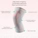 Knee Support Set - Elastic Nylon Polyurethane Rubber Band Non-Slip Knee Brace for Sports - Pink (1 Pair - Buy Online on GoSupps.com