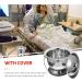 Stainless Steel Chamber Pot with Lid - Portable Urine Potty for Elderly, Adults, Kids - Bedside & Travel Spittoon Bucket - Buy Online on GoSupps.com