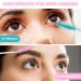 Scettar 200 Pieces Disposable Eyelash Brushes Set - 100 Light Blue & 100 Pink Mascara Applicators for Beauty Salons & Home Use - Buy Online on GoSupps.com