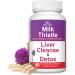 Herba Heal Milk Thistle Liver Cleanse & Detox 1500mg - Liver Repair & Detoxifier Capsules for Weight Loss - Buy Online on GoSupps.com