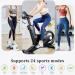 Smart Watch Oximeter Fitness Tracker with SpO2 Heart Rate Monitor, 1.47 HD Screen, 24 Sports Modes - IP68 Waterproof for Men Women, Black - Buy Online on GoSupps.com