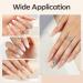 Modelones 8-in-1 Gel Nail Polish Builder Neutral Nude Brown 15ml - Nail Strengthener, Extension Gel, Base & Glue Gel in Bottle - Pack of 1 - Buy Online on GoSupps.com