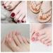 Toe Separator Silicone - 16-Piece Gel Toe Spreader Tool | Reusable Nail Polish & Pedicure Accessories | Floral Pattern | For Men & Women - Home & Salon Use - Buy Online on GoSupps.com
