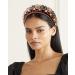 Padded Rhinestone Headband - Crystal Velvet Wide Hairband for Women and Girls - Buy Online on GoSupps.com