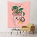 YYHHAOFA Sunflower seeds and strawberries pattern Wall Decor Tapestry 60x51 in : Durable lightweight and easy to install