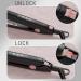 K&K Upgrade Pencil Straighteners Mini Hair Straightener Thin Ceramic Plate Flat Iron - Buy Online on GoSupps.com
