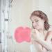 Yusheng Silicone Foot Scrubber Non-Slip Shower Back Scrubber with Suction Cup | Gentle Cleaning Brush for Women Easy to Clean Red - Buy Online on GoSupps.com