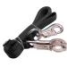 Loaged Adjustable Nylon Cross Tie (2 Pack) - Black - 44.5 to 78.3 - Panic Snap and Bull Snap - Buy Online on GoSupps.com