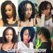 6-18 Inch Handmade Human Hair Dreadlock Extensions for Men/Women - Can Be Dyed, Bleached, Curled - 6 Inch, 10 Strands, 0.6CM Width (1B) - Buy Online on GoSupps.com