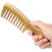 Onedor 100% Natural Green Sandalwood Hair Comb - Anti-Static Wooden Detangler (Extra Wide Tooth) - Buy Online on GoSupps.com