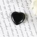Soulnioi Mini Obsidian Crystal Heart Stone - 20mm Tumbled Worry Stone for Reiki Therapy and Stress Relief - Buy Online on GoSupps.com
