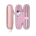 co2CREA Hard Carrying Case Compatible with SolaWave 4-in-1 Facial Wand Rose Gold