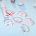 WUISOLQP 6 Pcs Baby Girls Flower Headbands - Soft Stretchy Elastic Hairbands for Newborns, Infants, Toddlers - Perfect Christmas Birthday Photography Accessories (Pink) - Buy Online on GoSupps.com