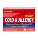 HealthA2Z Cold & Allergy | Chlorpheniramine Maleate & Phenylephrine HCL | 24 Tablets x 3pack (72 Tablets)