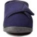 Happy Touch Women's 80D Memory Foam Diabetic Slippers - Adjustable Closures, Navy Blue, Size 9 - Buy Online on GoSupps.com