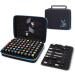 HESPLUS Essential Oil Storage Case - 70 Slot Cyan Holder for 5ml, 10ml, 15ml, 20ml Bottles & Roller Bottles - Portable Aromatherapy Organizer Bag for Travel - Buy Online on GoSupps.com