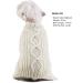 KYEESE Golden Thread Turtleneck Dog Sweater for Cold Weather - Medium Beige - Buy Online on GoSupps.com