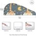 Giraffe Moons Stars Hair Towel 2 Pack - Super Absorbent Quick Dry Hair Turbans for Women & Girls | Perfect Hair Drying Solution - Buy Online on GoSupps.com