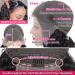 28 Inch Water Wave HD Lace Front Wig | Pre Plucked & Natural Color | 13x4 Wet and Wavy Human Hair Wig for Black Women | 180% Density - Buy Online on GoSupps.com