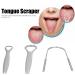 Premium Stainless Steel Tongue Scraper for Adults & Children - 3-Part Portable Oral Care Tool | Effective Tongue Cleaning Brush - Buy Online on GoSupps.com