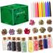 1 Set Witchcraft Candle & Wiccan Supplies - DIY Kits with Dried Flowers Meditation Accessories & Handmade Jewelry Materials - Buy Online on GoSupps.com