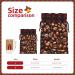 Funny Roasted Coffee Beans Christmas Fabric Gift Bags For Party Favors Giving Goody Bags Black 1 count (Pack of 1) - Buy Online on GoSupps.com