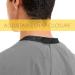 Izzycka Nylon Waterproof Hair Cutting Cape for Adults - Grey Salon Capes for Hair Stylists - Adjustable Snap Closure - 56 x 64inch - Professional and Home Use - Buy Online on GoSupps.com