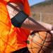 Tennis Elbow Brace - Breathable Padded Support Sleeve | Adjustable Anti-Collision Fitness Brace for Basketball Tennis & Badminton | Best Athletic Elbow Support in Black - Buy Online on GoSupps.com