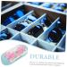 Buy SOLUSTRE Double Layer Glasses Case - Portable Eyeglasses & Sunglasses Organizer Holiday Accessories Dual Use Fogger Design - 16.5x7x5.5CM - Buy Online on GoSupps.com
