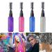 4 Colors Hair Chalk Comb - Non-Toxic & Washable Temporary Hair Color for Kids & Adults | Perfect for Parties Halloween Birthdays & Cosplay - 15ml - Buy Online on GoSupps.com