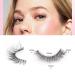Glowing Win Cat Eye False Eyelashes - 7 Pairs of Naturally Fluffy Mink Lashes | Reusable Clear Band Fluffy Fake Lashes - Buy Online on GoSupps.com