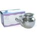 Yatan Neti Pot Kit - Stainless Steel Nasal Rinse Set | Ayurvedic Oil & Rock Salt for Sinus Relief & Congestion - Buy Online on GoSupps.com