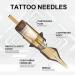 50pcs Assorted Tattoo Cartridge Needles - Curved/Round Magnum Shader - 7RM 9RM 11RM 13RM 15RM - Disposable & Soft Edge - #10 Bugpin RM - EN02-50KIT-T - Buy Online on GoSupps.com