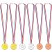 FEPITO Kids Plastic Winner Medals - Gold, Silver, Bronze - Party Favor & Sports Awards - Buy Online on GoSupps.com