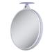 Zadro Dual-Sided 10X/5X Compact Travel Makeup Mirror - Clear Acrylic, Gray/White - Buy Online on GoSupps.com